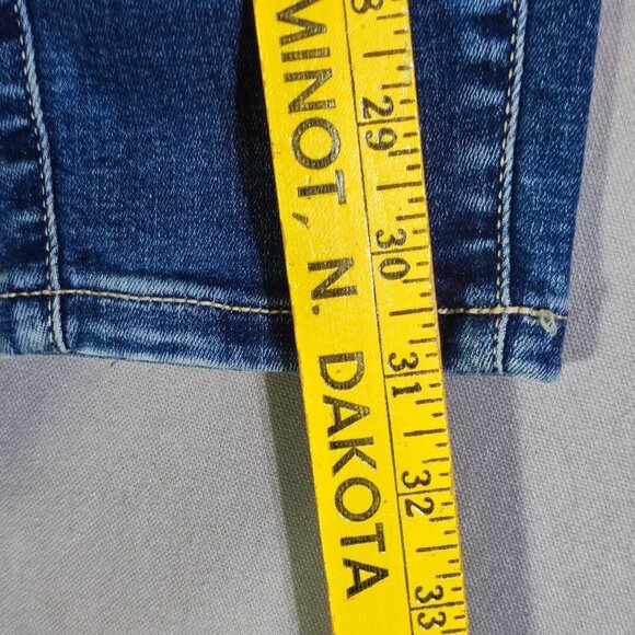 Torrid Lean Jean super soft high rise skinny women's sz 1X ? medium washed blue - Picture 13 of 15